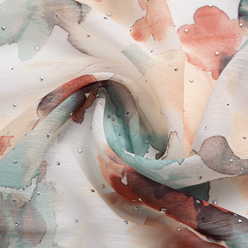 الشيفون والساتان والمنسوجات المنزلية الحريرية المقلد/أقمشة البيجامة